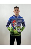 3D Худи с принтом Марио на Футболе 